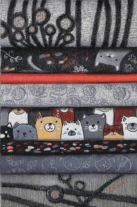 Highly Commended  Fabric stash number 1 - Louise Corke